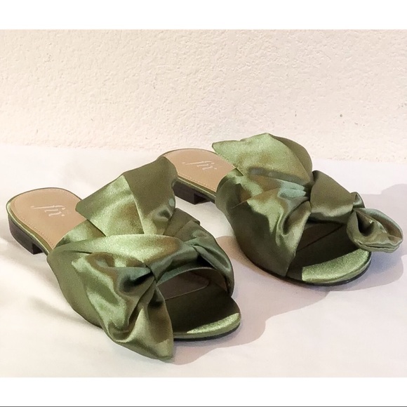 THE FIX NAOMI WOMEN’S OVERSIZED BOW SLIDES SZ 8 - Picture 3 of 10